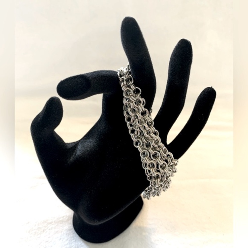 6 strand bracelet cuff
